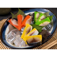Sashimi Cá Trích 3ks - Sashimi Kanzunoko Nishin s Perila křovitá 3ks